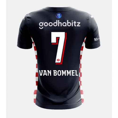 PSV Eindhoven Ruben van Bommel #7 Udebanetrøje 2025-26 Kortærmet